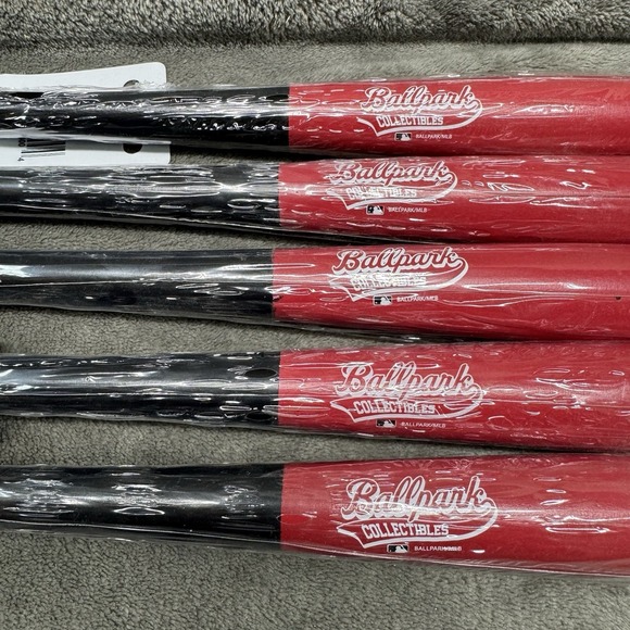 Souvenir Mini 18" Arizona Diamondbacks Baseball Bat Red Black Snake D Lot Of 5 - Picture 3 of 9